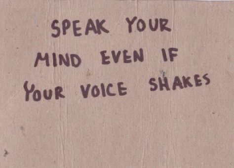 Struktur Teks, Speak Your Mind, Stand Up For Yourself, Reminder Quotes, Your Voice, Pretty Words, Pretty Quotes, Thoughts Quotes, Meaningful Quotes