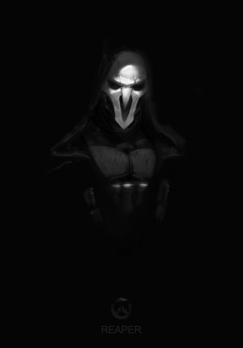 Reaper Overwatch, Overwatch Reaper, Overwatch Drawings, Overwatch Wallpapers, Soldier 76, Shadow Warrior, Overwatch Fan Art, Overwatch 2, Blizzard Entertainment