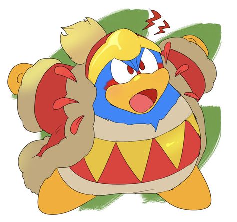 King Dedede, Kirby Character, Meta Knight, Kirby Art, Great King, Art Diary, Super Smash Bros, Smash Bros, Original Artists