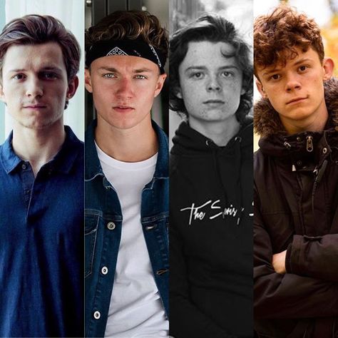 Tom Holland Family, Holland Brothers, Tom Holland Brothers, Harrison Osterfield, Tom Holland Peter Parker, Tom Holland Spiderman, Tommy Boy, Cute Actors, Cute Celebrities