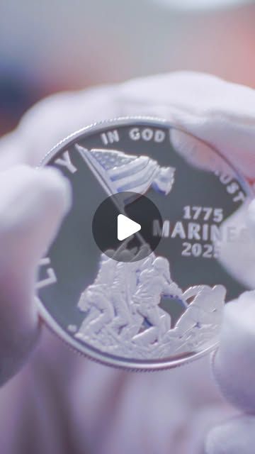 United States Marine Corps on Instagram: "The United States Mint in collaboration with the @marinecorpsheritagefdn celebrated the ceremonial striking of three commemorative coins to be produced in 2025 to honor the U.S. Marine Corps’ 250th birthday at the @unitedstatesmint in Philadelphia on December 4.

The coins will depict the rich history and enduring legacy of the Marine Corps, serving as a tribute to the bravery, dedication, and sacrifices of Marines both past and present. The set will include a gold, silver, and half-dollar coin, which are crafted to represent different aspects of our Corps’ heritage.

📹 Marine Sgt James Stanfield" Honoring Veterans, Half Dollar Coin, United States Marine, United States Marine Corps, Commemorative Coins, Dollar Coin, The Marine, December 4, Half Dollar