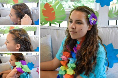 Luau Hairstyles, Luau Party Crafts, School Is Out For Summer, Summer Luau Party, Luau Party, Of Course, Craft Party, Hairstyles, My Style