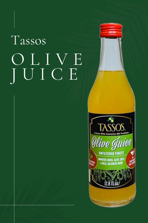 Discover the secret to the perfect martini with Tassos Unfiltered Finest Olive Juice. 🍸🫒 Made from handpicked olives, this unfiltered juice infuses your cocktails with the authentic taste of the Mediterranean. Elevate your mixology experience and savor the rich, natural essence of premium olives in every sip. #TassosOliveJuice #MartiniEssential #MediterraneanFlavor The Perfect Martini, Perfect Martini, Olive Juice, Natural Essence, Dirty Martini, Mixology, The Mediterranean, Gourmet Food, Gourmet Recipes