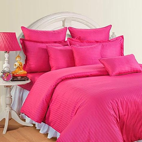 Pink Bed Sheet, Hot Pink Comforter, Hot Pink Preppy Bedding, Hot Pink Bedding, Hot Pink Duvet Cover, Magenta Comforter, Bright Pink Sheets, Pink Bed Sheets, Futon Bunk Bed