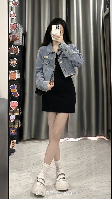 Ootd Mini Dress, Ootd For Petite Women, Ootd Korean Style Casual, Cute Outfits Korean, Mode Ulzzang, Outfit Korean Style, Outfit Korean, Casual College Outfits, Korean Casual Outfits