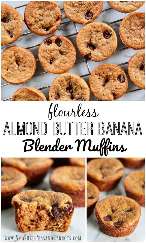 Banana Almond Butter Muffins, Oat Flour Recipe, Almond Butter Banana Muffins, Easy Kids Baking, Almond Butter Muffins, Breakfast Ideas For School, Fats For Keto Diet, Keto Friendly Dinner Recipes, On The Go Breakfast Ideas