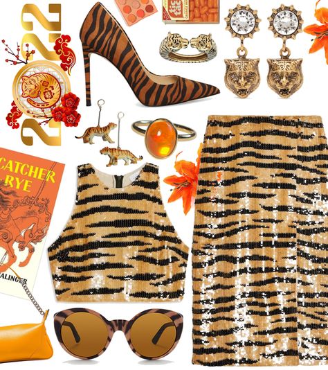 Tiger Print Outfits, Shoplook Outfits, Year Of The Tiger, Outfit Maker, Outfit Shoplook, Tiger Lily, Tiger Print, Classic Outfits, Style Tips