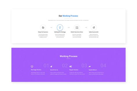 10 Process Steps Widget Design for Web-UI Kit by DigitalHeaps on Envato Elements Web Design Process Steps, Steps Website Design, Step Ui, Process Ui, Steps Web, Design Process Steps, Onboarding Ui, Widget Design, Onboarding Process