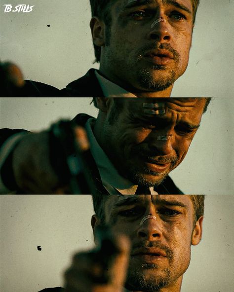 Brad Pitt 🥵 Brad Pitt In Seven, Se7en Brad Pitt, Brad Pitt Seven, Brad Pitt Se7en, Seven Brad Pitt, Se7en Movie, Brad Pitt Fury, Movies Stills, Se7en 1995