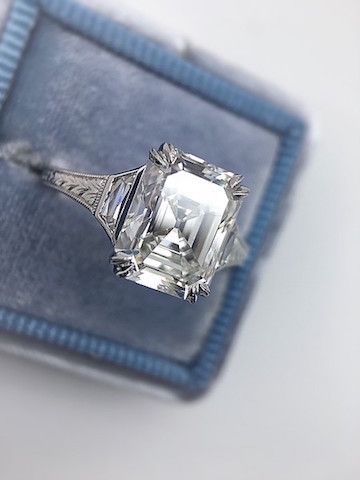 Antique Engagement Ring, Emerald Cut Engagement, Emerald Engagement Ring Cut, Asscher Cut, Antique Engagement, Emerald Engagement, Engagement Ring Cuts, Antique Engagement Rings, Bling Rings