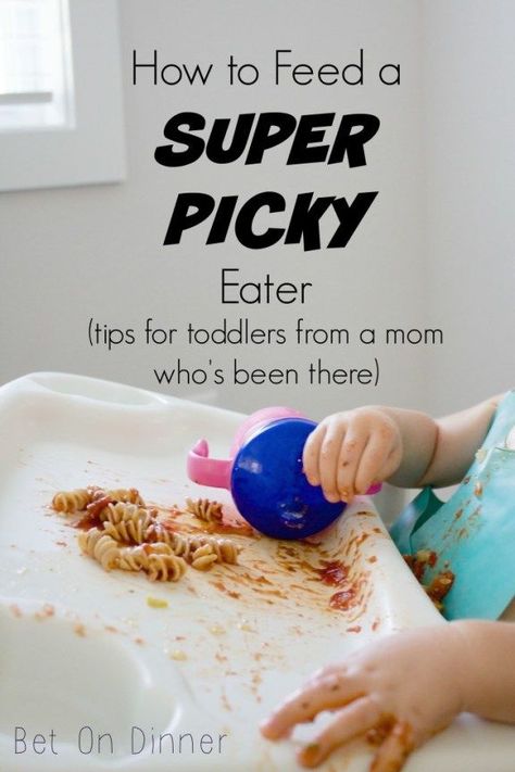 how to feed a super picky eater - tips for toddlers from a mom who's been there Picky Eating Toddler, Feeding Picky Eaters, Toddler Picky Eater, Picky Toddler Meals, Picky Toddler, Picky Eaters Kids, Picky Kids, Toddler Lunches, Picky Eating