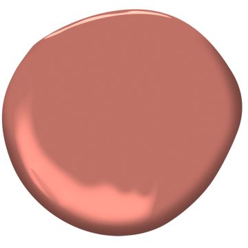 Paint Benjamin Moore, Terracotta Paint, Paint Colors Benjamin Moore, Benjamin Moore Colors, Shade Of Red, Pink Paint, Paint Colors For Living Room, Paint Colors For Home, Wild Flower