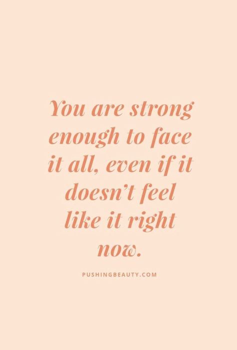 You are strong enough Positive Quotes For Life Encouragement, Citation Force, Trendy Quotes, You Are Strong, Self Love Quotes, New Quotes, Quotes About Strength, A Quote, Daily Quotes