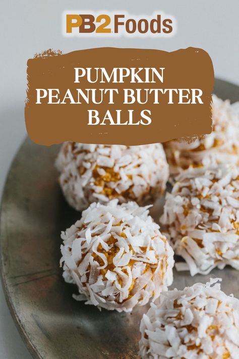 Pumpkin Peanut Butter Balls are the answer to all of your fall and winter snacking prayers. Everyone’s favorite flavors are rolled together for this on-the-go, protein-packed tasty bite. Maple sugar, allspice, ginger, pumpkin, and coconut all come together for an explosion of flavor in your mouth, plus a burst of energy in your step. Bakeless Cookies, Pb2 Recipes, Festive Holiday Desserts, Pumpkin Peanut Butter, Autumn Picnic, Powdered Peanut Butter, Peanut Butter Balls Recipe, Vegan Bodybuilding, Butter Balls