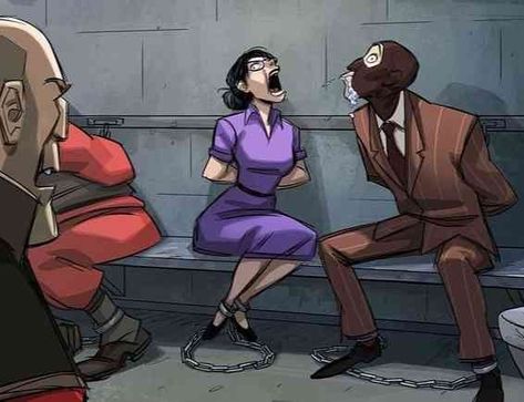 Miss Pauling, Portal Wheatley, Team Fortress 3, Tf2 Comics, Tf2 Scout, Well Dressed Man, Tf2 Funny, Team Fortress 2 Medic, Tf2 Memes