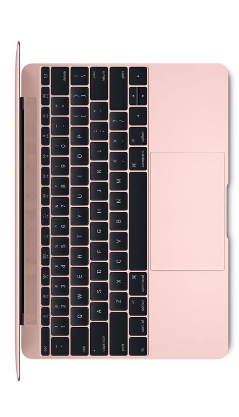 Laptops Aesthetic, Apple Computer Laptop, Rose Gold Macbook, Pink Macbook, Futuristic Tech, Macbook Hard Case, Digital Ideas, Macbook Covers, Baby Gadgets