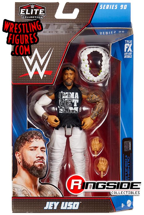 Jey Uso - WWE Elite 90 WWE Toy Wrestling Action Figure Wwe Jey Uso, Wwe Toys, Wwe Figures, Steelers Girl, Wwe Action Figures, Wwe Elite, Wwe Legends, Triple H, Wwe Womens