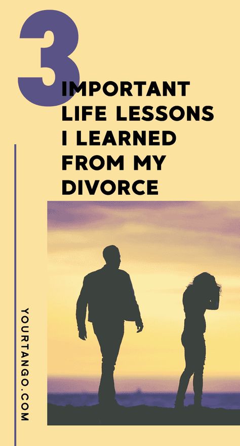 Coping with divorce would be easier if you already knew how to move on from this type of heartbreak, so here are the life lessons I learned from getting divorced that can help you too. #life #lessons #divorce Newly Divorced Mom, Coping With Divorce, Be Happy Again, Going Through A Divorce, How To Move On, Newly Divorced, Divorce For Women, Coping With Loss, Divorced Parents