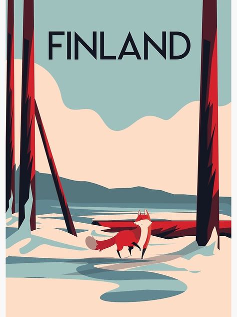 Finland Poster, Europe Scrapbook, Malibu Travel, Mercury Poster, New York Travel Poster, Minimalistic Illustration, Paris Travel Poster, Top Gifts For Kids, Minimalistic Poster