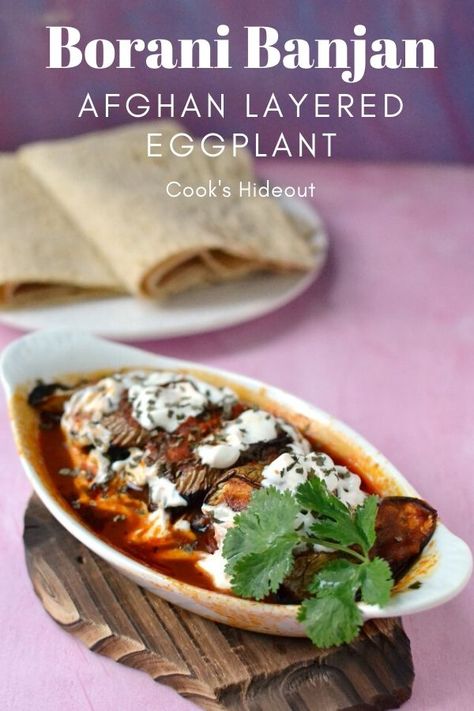 Afghani Recipes, Afghan Dishes, Vegan Afghan Recipes, Afgan Food Recipe, Afghan Recipes Vegetarian, Afghan Rote Recipe, Afghan Food, Eggplant Persian Recipe, Indian Eggplant Dish