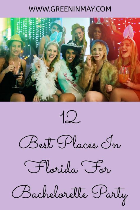 Florida has a variety of cities that are perfect for a fun and memorable bachelorette party. In this article, we’ll explore some of the best places in Florida for a bachelorette party. Florida Bachelorette Party Destinations, Destin Florida Bachelorette Party, Seaside Fl Bachelorette Party, Folly Beach Bachelorette Party, Seaside Florida Bachelorette Party, Best Places In Florida, Blue Martini, Ybor City, Awesome Bachelorette Party