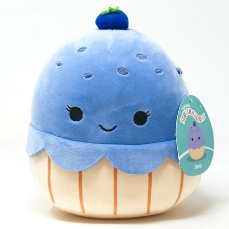 Cute Squishies, Blueberry Muffin, Mini One, Kawaii Plushies, Cute Stuffed Animals, Birthday Wishlist, Blue Berry Muffins, Cute Plush, Crochet Toys Patterns