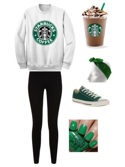 Polyvore Outfit~~yummy outfit Starbucks Clothes, Starbucks Outfit, Starbucks Party, Starbucks Birthday, Starbucks Lovers, Icarly, Amazing Outfits, Tween Outfits, Teenager Outfits