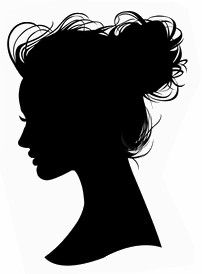 Egnur Face Sillouhette, Shilloute Art, Silhouette Drawing, Girl Silhouette, Woman Silhouette, Arte Inspo, Silhouette Art, Silhouette Design, 로고 디자인