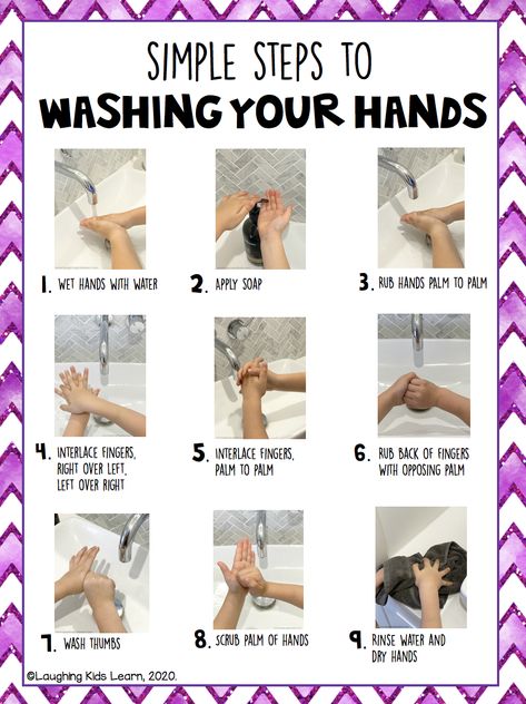 FREE Wash your hands sign for kids - Laughing Kids Learn Phonics Sounds Chart, Wash Your Hands Sign, Hand Washing Technique, Wash Hands Sign, Hand Washing Poster, How To Control Anger, Free Printable Flash Cards, Nursery Activities, Activities Ideas