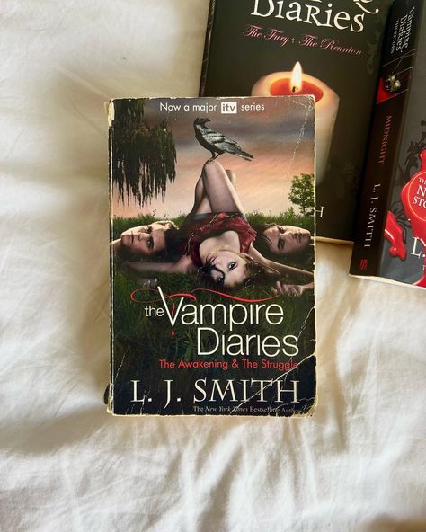 What was your favourite book as a teenager? One of my absolute faves was The Vampire Diaries, as you can tell from this very worn copy 😅 I wouldn’t even like to guess how many times I’ve read it lol . . . . . . . #bookstagramuk #bookstagrammeruk #thevampirediaries #paranormalbookstagram #yabookstagram #youngadultbookstagram #booksbooksbooks #bookish #bookishuk #readmorebooks #ilovebooks #booksofinstagram #booksofig #tvd The Vampire Diaries Books, Vampire Diaries Books, The Reunion, Copy Me, Ya Books, The Vampire Diaries, I Love Books, The Vampire, Book Series