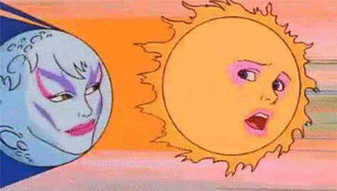 mon Mind Blowing Facts, Jem And The Holograms, Aesthetic Gif, Solar Eclipse, Sun And Moon, Mind Blown, Animation Art, Animated Gif, Cool Gifs