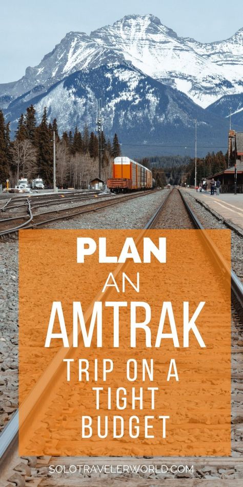 Train Travel Usa, Amtrak Train Travel, Amtrak Travel, Train Vacations, Scenic Train Rides, Amtrak Train, Solo Travel Destinations, Budget Planer, Train Journey