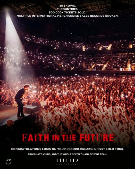 Faith In The Future, Louis Tomlinson, Defense, The Future, Thing 1, Concert, On Twitter, Twitter