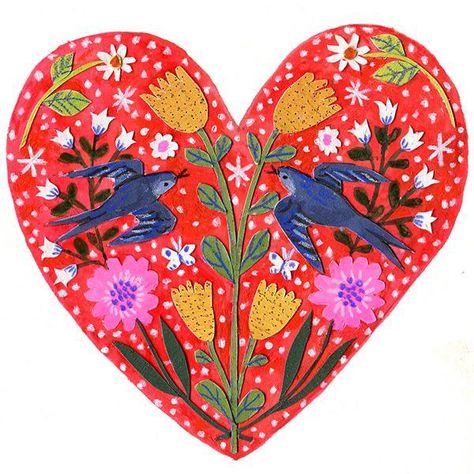 Phoebe Wahl, Sticker Maker, Tableau Art, Two Birds, Bird Cards, Vintage Valentines, Cool Stickers, Art Abstrait, Love Birds