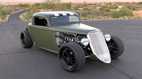 Auction ends Monday, July 29! This 2014 Factory Five 33 Hot Rod is powered by an LS3 6.2L V8 rated at 495 horsepower mated to a reportedly new TREMEC TKO600 5-speed manual transmission.   https://autohunter.com/Listing/Details/55379028/LS3POWERED-2014-FACTORY-FIVE-33-HOT-ROD?utm_source=Pinterest&utm_medium=Later&utm_campaign=Live-55379028 Wareham Massachusetts, Built Not Bought, Factory Five, Tucson Az, Car Culture, Kit Cars, Manual Transmission, Rat Rod, Car Show