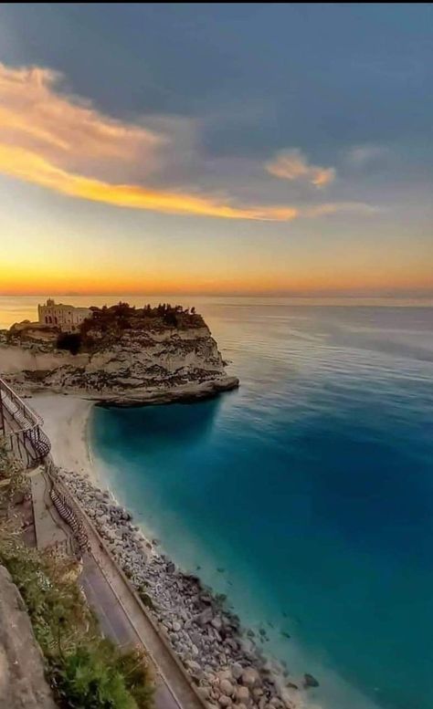 Calabria, Sunrise Sunset, Water