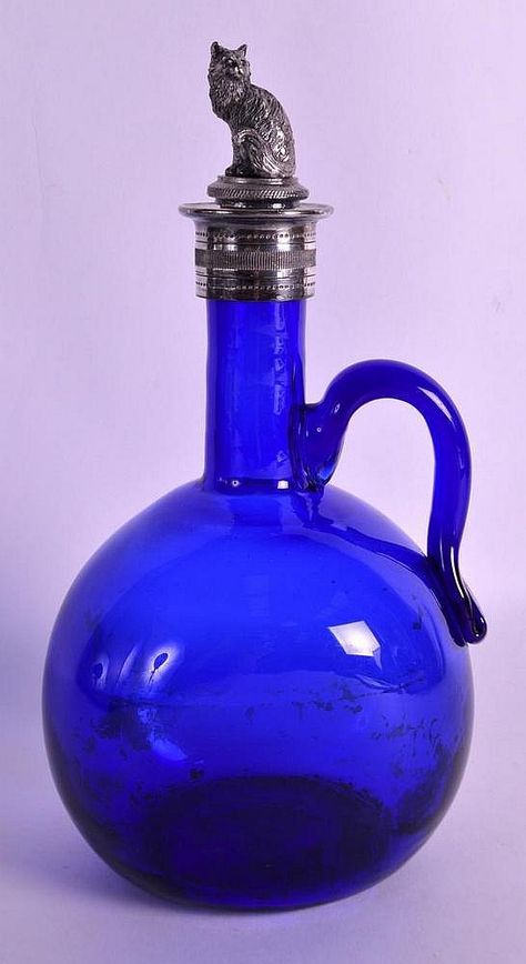 Cobalt Glassware, Cobalt Blue Glassware, Colbolt Blue, Blue Glass Bottle, Blue Items, Bottle Tattoo, Colbalt Blue, Blue Stuff, Antique Glass Bottles