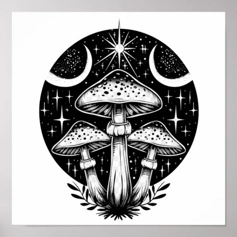 Surreal aesthetic mushroom art Small Poster | Zazzle Aesthetic Mushroom Art, Surreal Aesthetic, Aesthetic Mushroom, Mushroom Art, Art Poster, Surrealism, Poster Art, Art Decor, Wall Art Decor