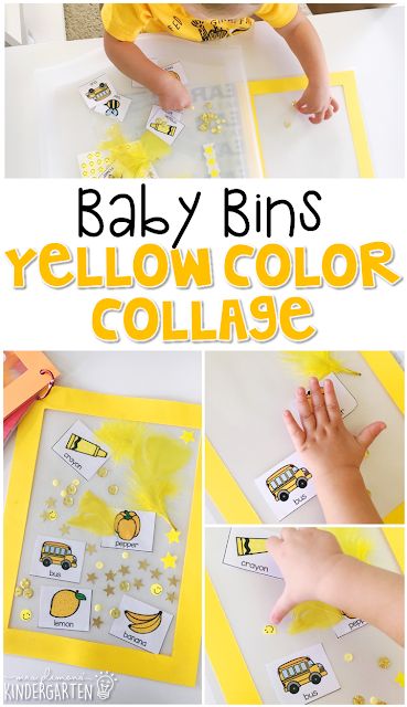 Learning The Color Yellow, Color Activities For Toddlers, Yellow Crafts, Color Lessons, The Color Yellow, Lesson Plans For Toddlers, Toddler Classroom, Preschool Colors, Yellow Theme