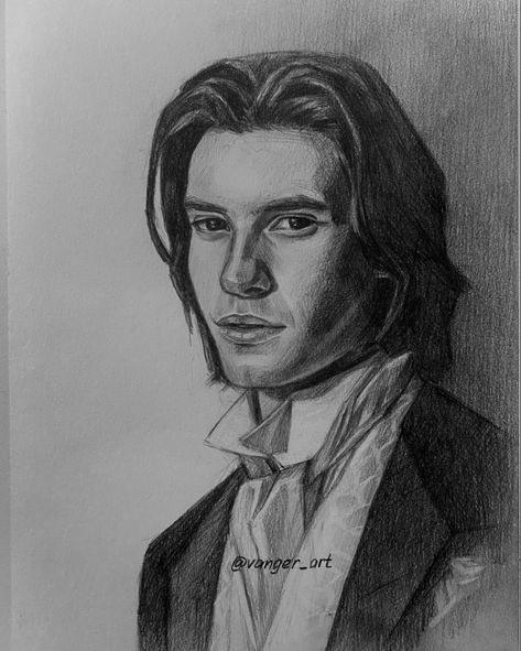 Dorian Gray Drawing, Marauders Drawing, Dorian Gray Portrait, Ben Barnes Sirius, People Sketches, Sketches Of People, Pencil Drawings Easy, Dorian Gray, Ben Barnes