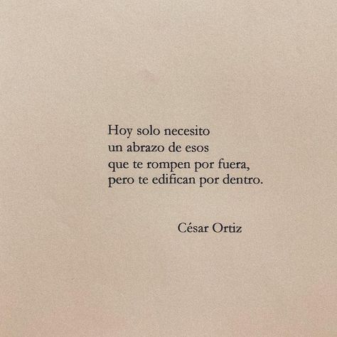 César Ortiz on Instagram: “A veces solo necesitamos eso. ______________________  Fragmento del libro #Caótica Caótica es mi libro más personal. Allí donde me he…” Heart Words, Instagram A, Cards Against Humanity, Quotes, On Instagram, Instagram