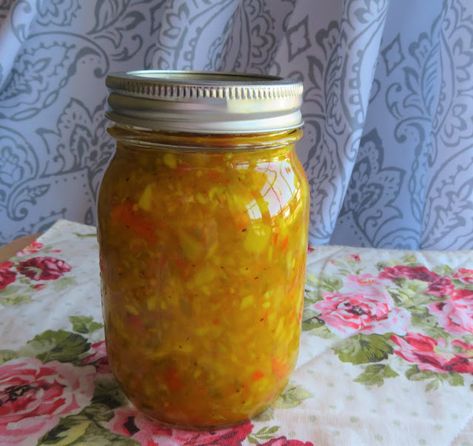 Million Dollar Relish Recipe, Million Dollar Pickles, Relish Recipes Canning, Million Dollar Relish, Southern Chow Chow Recipe, Apple Relish Recipe, Cucumber Relish Recipes, Preserve Recipes, Pickle Relish Recipe