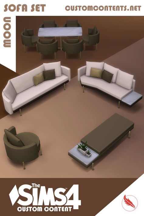 The Sims 4 Furniture Sims 4 Furniture Cc Base Game, Sims 4 Furniture Cc Maxis Match Base Game, Sims 4 Modern Cc Maxis Match, Sims Cc Coffee Table, Sims 4 Base Game Cc Furniture, Ottoman Sims 4 Cc, Sims 4 Sofas Cc, Modern Sims 4 Cc Furniture, Sims 4 Cc Base Game Compatible Furniture