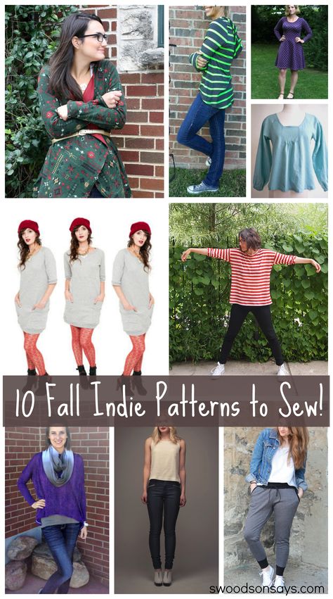 Indie Patterns, Style Dress Patterns, Sewing Tops, Fall Sewing, Sewing Shirts, Indie Sewing Patterns, Love Jeans, Easy Sewing Patterns, Fall Weather