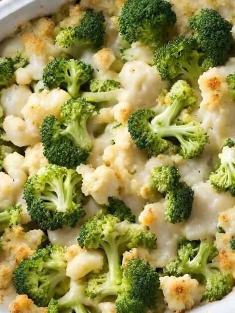 Califlower Casserole, Cheesy Broccoli Cauliflower Casserole, Broccoli And Cauliflower Casserole, Cheesy Broccoli Cauliflower, Homemade Lasagna Noodles, Mexican Wedding Cookies Recipes, Broccoli Cauliflower Casserole, Wedding Cookies Recipe, Carrot Muffin Recipe