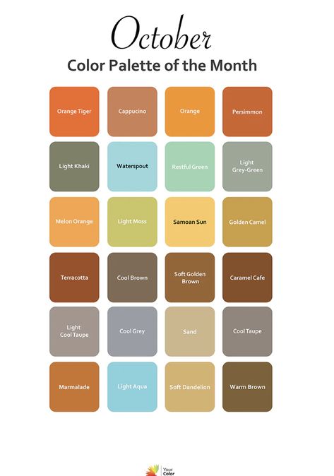 Couler Pallets, Deep Autumn Color Palette, Website Color Palette, Brown Color Palette, Color Palette Design, Color Spectrum, Color Harmony, Complimentary Colors, Month Colors