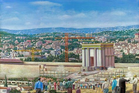 The Holy Temple Rebuilding The Temple, Third Temple, Temple Mount, Victory Parade, The Great I Am, Jewish People, Jewish Art, Holy Land, The Culture