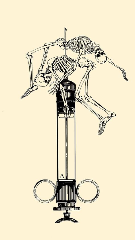 Syringe Tattoo Ideas, Syringe Tattoo, Skeleton Doctor, Syringe Illustration, Syringe Art, Edit Textures, Syringe Drawing, Black Pen Sketch, Medical Alert Tattoo