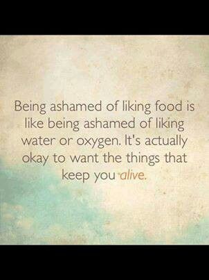 Being ashamed of liking food is like being ashamed of liking water or oxygen. It's actually okay to want to things that keep you alive. Diet Mindset, Social Construct, Disorder Quotes, Struggle Quotes, Recovery Inspiration, Recovery Quotes, Intuitive Eating, Body Positive, Body Image