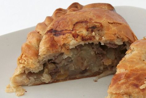 Cornish Pasty - (Thermomix)  by Serena Forfar Bridie Recipe, Traditional Scottish Food, English Dishes, Cornish Pasty, Pasties Recipes, Scottish Dishes, Cornish Pasties, Pumpkin Juice, Cooking Photos